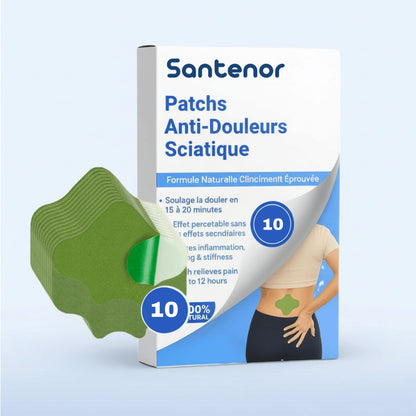 Patchs Anti-Douleurs Sciatique & Dos