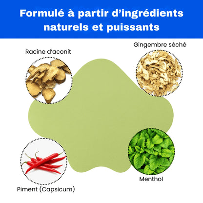 Patchs Anti-Douleurs Sciatique & Dos