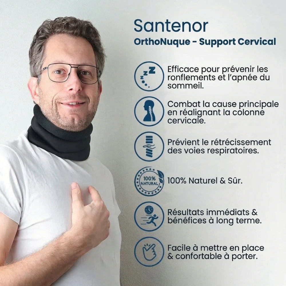 OrthoNuque – Support Cervical Anti-Ronflement