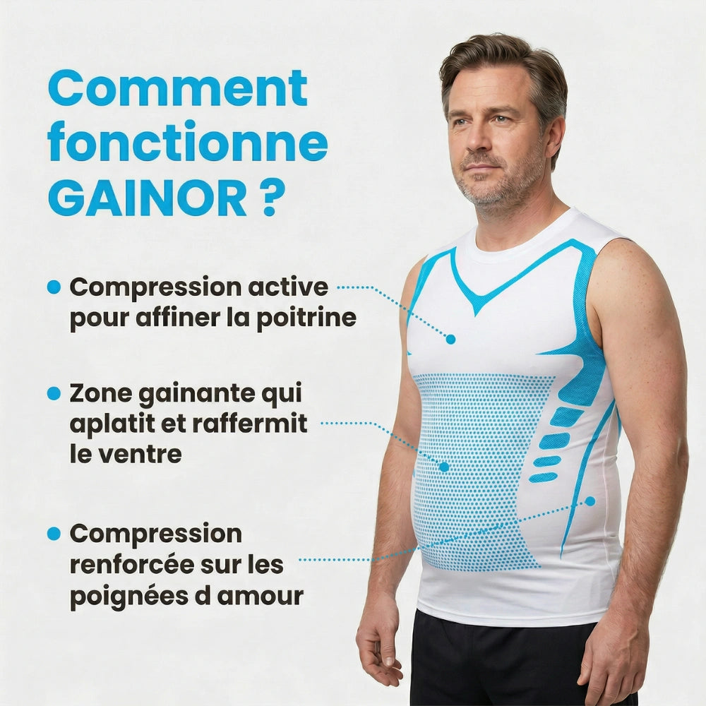 GAINOR™ | Un ventre plat dès que vous l'enfilez