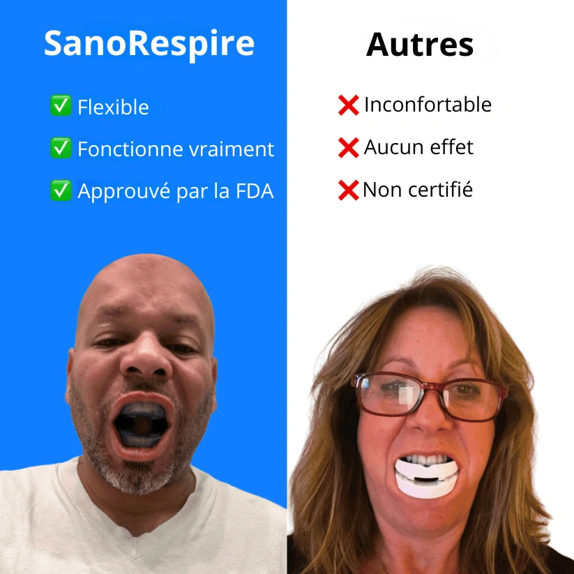 SanoRespire - Embout buccal anti-ronflement