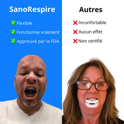 SanoRespire - Embout buccal anti-ronflement